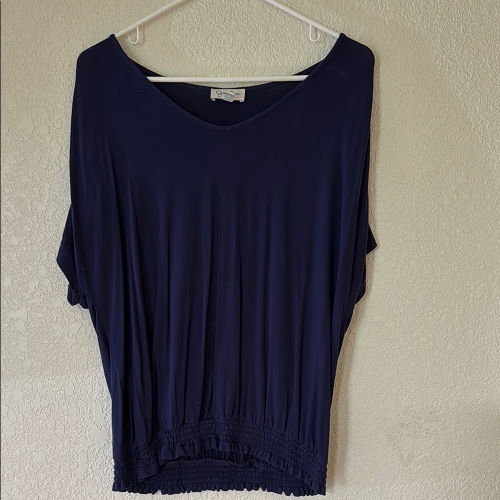 Women's Navy Blue Top